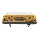 X1665AVM - Mini Barra de Señalización / 18 LEDs Ámbar / Hyperlux / 25 Patrones de Destello / 12 VCC / -40°C a 55°C (-40°F a 131°F)