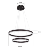 JLAR-11001 - Lámpara de Techo LED / Chips LED Ahorra Energía 80% / 110W / Flujo Luminoso 8,800 lm / Montaje Sobreponer / Interior IP20 / Vida Útil 50,000 h