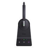 WH64-MONO-UC - Diadema Inalámbrica / DECT-Bluetooth 5.2 / Acoustic Shield 2.0 / 3 Micrófonos Antiruido / 32 Horas / 185m (607 pies) DECT / 50m (164 pies) Bluetooth / Busylight Dual / UC Plug-and-Play