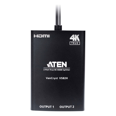 VS82H - Distribuidor HDMI / True 4K / 2 Puertos / HDMI 2.0 / HDCP 2.2 / 18 Gbps / Alcance 5 m (16.4 ft)