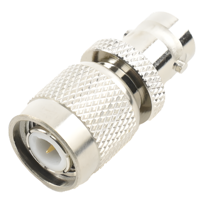 RFT-1231 - Rf Industries,Ltd Adaptador en Línea, de Conector TNC Macho a BNC Hembra, Níquel /Oro /Teflón