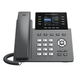 GRP2624 - Grandstream Networks GRP2624 teléfono IP Negro 8 líneas TFT Wifi, Terminal con conexión por cable, En banda, Fuera de banda