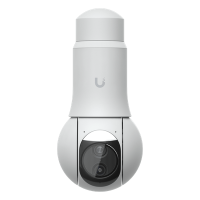 UVC-G6-PTZ-W - Cámara PTZ IP / 4K Dual Lente / Zoom Híbrido 10x / IR 30 m (98.4 ft) / Audio Bidireccional / IP66 / IK04