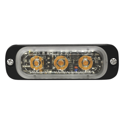 SP3A - Signalpro Luz Auxiliar LED / 3 LEDs Ámbar / Multivoltaje 12~24 VCD SP3A