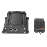 X100F - Sirena Vehicular / 100W / 115 dB / Controlador Unimando con Micrófono / 7 Tonos Americanos / Compatible Barras X67/X75