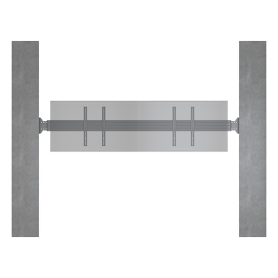 LFWW2X1U - Epcom Industrial Sistema de Montaje en Pared / Rieles 2000 mm (78.7 ft) / Estructura Modular