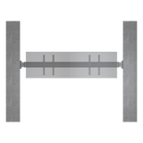 LFWW2X1U - Epcom Industrial Sistema de Montaje en Pared / Rieles 2000 mm (78.7 ft) / Estructura Modular