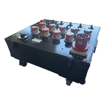 YS-CM-10 - Controlador de Polipastos / 10 Canales Independientes / Control Directo Trifásico 110V / Rack Touring Grade