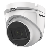 E8-TURBO-G2/A - AUDIO POR COAXITRON / Domo TURBOHD 2 Megapixel (1080p) / Gran Angular 106° / Lente 2.8 mm / 20 mts IR EXIR / Exterior IP66 / 4 Tecnologías / dWDR / Metal