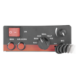 X-ELS-200 - Sirena Electrónica Vehicular / 200W / 120dB / 5 Tonos / Micrófono Uso Rudo / Interconexión Radio