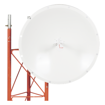 TXP-D4865-28-N - Antena Direccional / Rango Extendido 4.8 - 6.5 GHz / 28 dBi / Haz 7° / Polaridad Dual ±45° y V/H / Resistencia 200 km/h