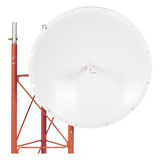 TXP-D4865-28-N - Antena Direccional / Rango Extendido 4.8 - 6.5 GHz / 28 dBi / Haz 7° / Polaridad Dual ±45° y V/H / Resistencia 200 km/h