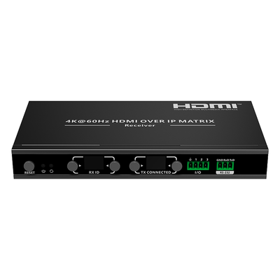 TTMOIPRX - Receptor HDMI sobre IP / 4K60 Hz / 120 m / 18 Gbps / Videowall / 393 ft