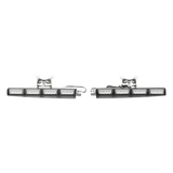 XLL107RB - Luz de Visera LED / 32 LEDs de 3W / 22 Patrones Configurables / 96W / 12 VCC / Interior Rojo/Azul
