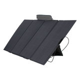 EFFOLD400LW - Módulo Solar Portátil y Flexible de 400W Recomendado para Estaciones Portátiles EcoFlow / Ajuste de Ángulo / Carga Eficiente / Incluye Cable XT60 a MC4