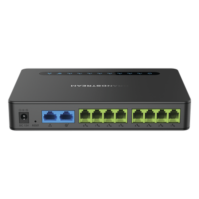 HT818 - HT818, ATA VOIP con 8 puertos FXS y ruteador integrado