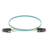 FX23RSNSNSNM003 - Jumper de Fibra Óptica / Multimodo OM3 50/125 / SC-SC Duplex / OFNR Riser / Aqua / 3 m (9.84 ft)
