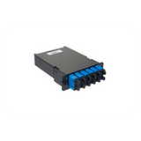 FCS9N-12-03P - Panduit Placa Acopladora de Fibra Óptica / 12 Pigtails Monomodo OS2 / 6 Conectores SC Duplex