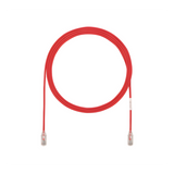 UTP28SP0.5MRD - Cable de Parcheo UTP / Cat6 / 28AWG Diámetro Reducido / 0.5 m (1.64 ft) / RJ45 / Rojo