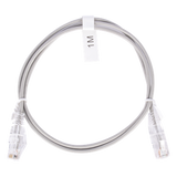 LP-UT6-100-GY28 - Linkedpro By Epcom Cable de Parcheo Slim UTP Cat6 / 1 Metro (3.28 Pies) / 28 AWG