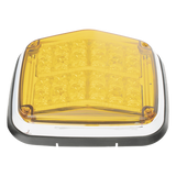 XT1895A - Luz de Advertencia LED / 8 x 6 in (203 x 152 mm) / Color Ámbar / 24 LEDs / IP67 / 11 Patrones de Destello / 12-30 VCD