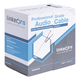 PRO-AUDIO - Linkedpro By Epcom Cable para Bocina / 2x18 AWG / Bobina 152 m (500 ft) PRO-AUDIO
