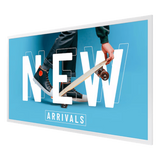 EM32DX - E-PAPER para publicidad digital, bateria incluida, hasta 6 colores uso 24/7, VESA 200x200