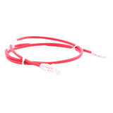 UTP28SP2RD - Cable de Parcheo Cat6 / UTP 28AWG Diámetro Reducido / 0.61m (2 Pies) / Rojo / LSZH-CM / PoE++