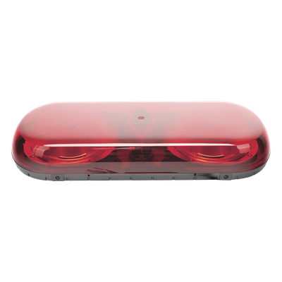 X606-R - Mini Barra de Luces / 18 LED Gen III / 36W / 12-24 VCC / 40cm x 20cm x 6.3cm (15.7 x 7.9 x 2.5 in) / Montaje Permanente / Rojo