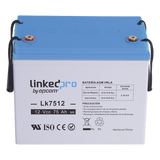 LK7512 - Linkedpro By Epcom Batería de Respaldo AGM-VRLA / 12 V / 75 Ah LK7512