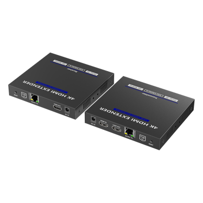 TT592 - Extensor HDMI sobre IP / 4K@60Hz / Cero Latencia / 100 m (328 ft) / IR Bidireccional / RS-232 / ARC / Salida Loop / IPColor