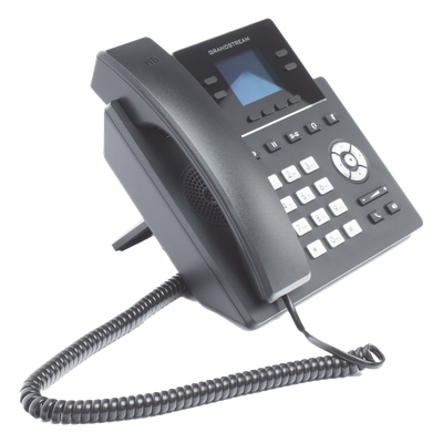 GRP2612G - Grandstream Networks GRP2612G teléfono IP Negro 4 líneas LCD, Terminal con conexión por cable