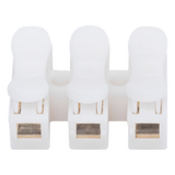 PCON3 - Conector Push / 3 Contactos / 250V 10A / -40°C a 100°C / Cables 0.5 a 3.5 mm² / Material Antiflama