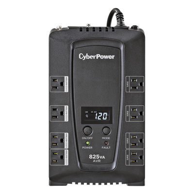 CP825AVRLCDA - CyberPower CP825AVRLCD UPS Línea interactiva 0,825 kVA 450 W 60 Hz