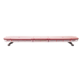 X67R - Barra de luces LED de 47" con 86 LED de alta potencia, color rojo, ideal para equipar ambulancias y unidades de bomberos