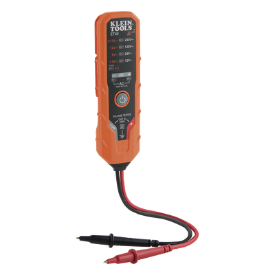 CL120VP - Kit de Prueba Eléctrica / Multímetro de Gancho CA / Detector de Voltaje 12-1000 VCA / Probador de Tensión 12-240 VCA / Analizador de Cableado / CAT III 600 V