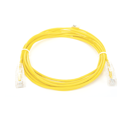 LP-UT6-300-YE-28 - Linkedpro By Epcom Cable de Parcheo Slim UTP Cat6 / 3 m (9.84 ft) / 28 AWG LP-UT6-300-YE-28