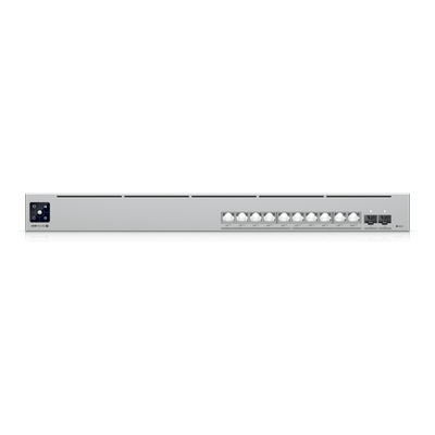 USW-PRO-XG-10-POE - Switch PoE+++ Capa 3 / 10 Puertos 10GbE / 2 Puertos SFP+ / PoE 400 W / Etherlighting™ / 240 Gbps