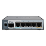 E60IUGS - E60iUGS, hEX S, Ruteador Dual Core 950MHz, 512MB RAM, 2.5G SFP, 5xGEth, USB, RouterOS v7 L4, gabinete plástico