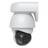 UVC-AI-PTZ-W - Cámara IP PTZ Industrial / 4K 8 Megapixel / Zoom Óptico 22x / IR 100 m (328 ft) / IA Reconocimiento Facial y Placas / PoE++ / IP66 / Giro Continuo 360°