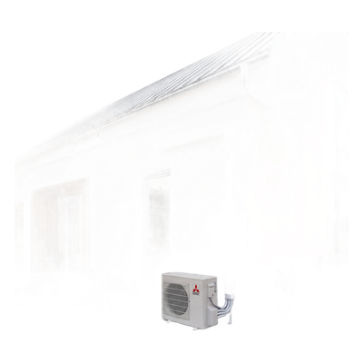 TH-AC-KIT - Kit de Canaletas para Aire Acondicionado / 11 Piezas / PVC Rígido / Interior y Exterior / 1 m (3.28 ft) de Longitud / -20°C a 75°C