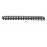 Z6AS-PNL-U48K - Patch Panel / 48 Puertos / Cat 6A Blindado / Plano / 1UR / Acero 18 Gauge