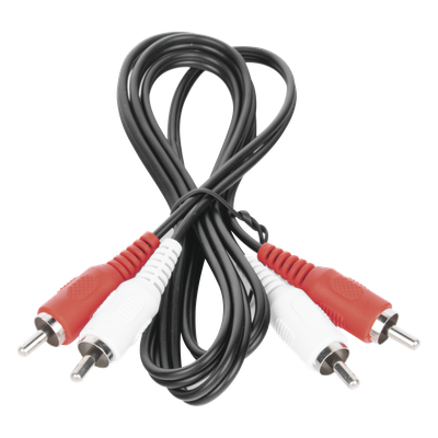 TT2RCA1M - Cable RCA Macho a Macho / 1 m (3.28 ft) / Audio y Video HD / Conectores Codificados por Color / Baja Pérdida de Señal