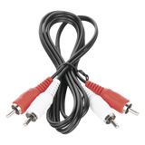 TT2RCA1M - Cable RCA Macho a Macho / 1 m (3.28 ft) / Audio y Video HD / Conectores Codificados por Color / Baja Pérdida de Señal