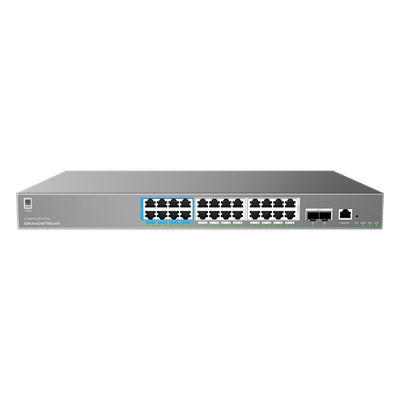 GWN7803PH-PRO - Grandstream Switch Administrable L2++ / 24 Puertos Gigabit PoE++ 400W / 2 SFP+ GWN7803PH-PRO