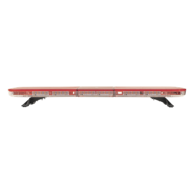 X67RW - Barra de luces LED de 47", 108 LED, con control de tráfico en color ámbar, dual color rojo/claro, ideal para equipar ambulancias y unidades de bomberos