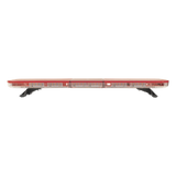 X67RW - Barra de luces LED de 47", 108 LED, con control de tráfico en color ámbar, dual color rojo/claro, ideal para equipar ambulancias y unidades de bomberos
