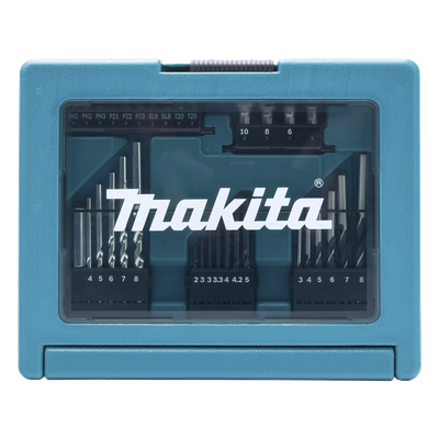B-49389 - Makita Juego de accesorios multipropósito 33 piezas estuche tipo tablet. B-49389
