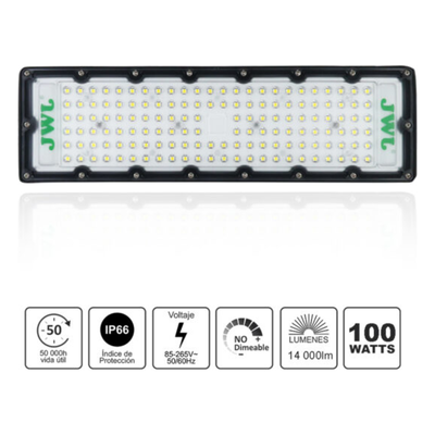 JLRE-P100 - JWJ JLRE-P100 Reflector Negro 100 W LED