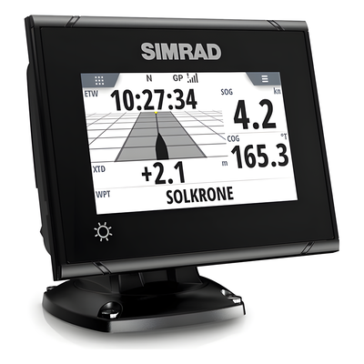 000-14129-001 - Sistema GPS Simrad P2005 con Antena GS70 / Pantalla Táctil a Color 5 Pulgadas / GPS + GLONASS / Navegador y Brújula GPS / Compatible con Radar, ECDIS y Autopiloto / Conexión Directa con Antena / Escalable con MX Junction Box